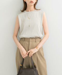 URBAN RESEARCH ROSSO / アーバンリサーチ ロッソ ニット・セーター | ブライトヤーンノースリーブニット