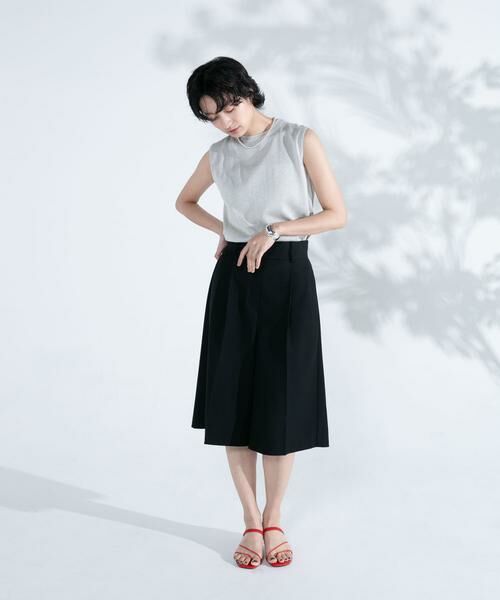 URBAN RESEARCH ROSSO / アーバンリサーチ ロッソ ニット・セーター | ブライトヤーンノースリーブニット | 詳細4