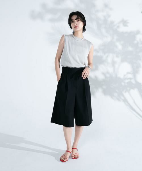 URBAN RESEARCH ROSSO / アーバンリサーチ ロッソ ニット・セーター | ブライトヤーンノースリーブニット | 詳細5