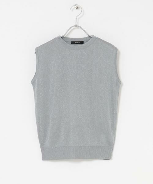 URBAN RESEARCH ROSSO / アーバンリサーチ ロッソ ニット・セーター | ブライトヤーンノースリーブニット | 詳細6