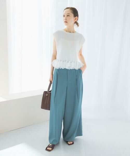 URBAN RESEARCH ROSSO / アーバンリサーチ ロッソ ニット・セーター | フリンジデザインサマーニット | 詳細2