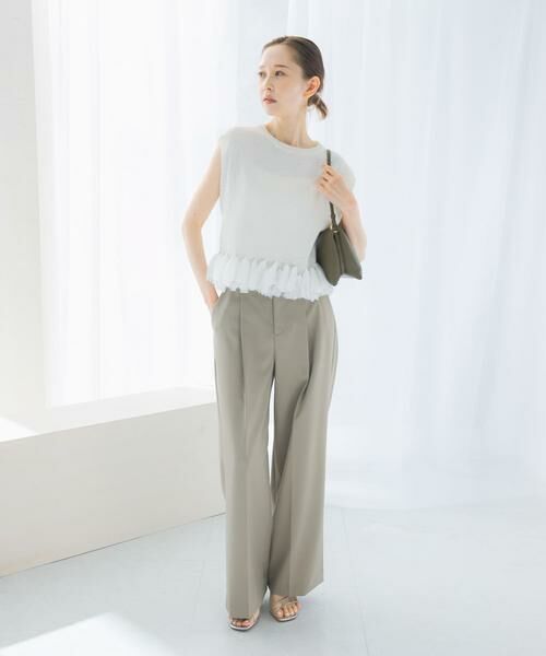 URBAN RESEARCH ROSSO / アーバンリサーチ ロッソ ニット・セーター | フリンジデザインサマーニット | 詳細9