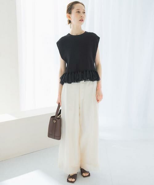 URBAN RESEARCH ROSSO / アーバンリサーチ ロッソ ニット・セーター | フリンジデザインサマーニット | 詳細22