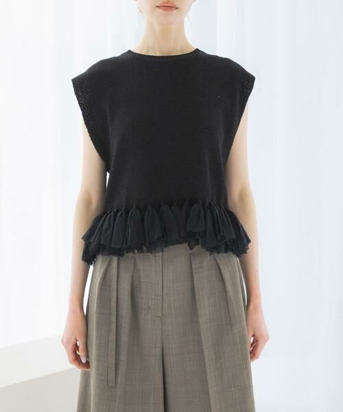 URBAN RESEARCH ROSSO / アーバンリサーチ ロッソ ニット・セーター | フリンジデザインサマーニット | 詳細23