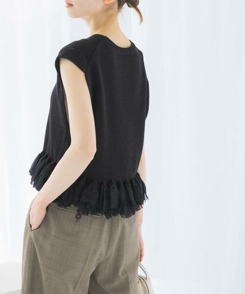 URBAN RESEARCH ROSSO / アーバンリサーチ ロッソ ニット・セーター | フリンジデザインサマーニット | 詳細16