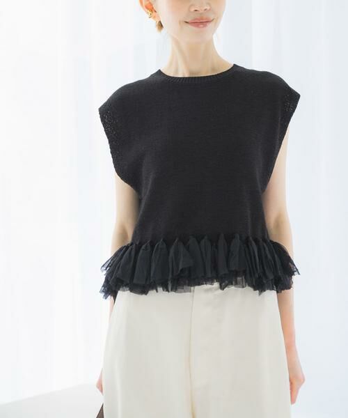 URBAN RESEARCH ROSSO / アーバンリサーチ ロッソ ニット・セーター | フリンジデザインサマーニット | 詳細20