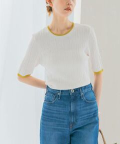 URBAN RESEARCH ROSSO / アーバンリサーチ ロッソ ニット・セーター | アンチピリングバイカラーリブニット