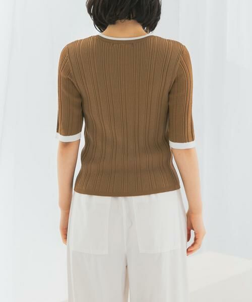 URBAN RESEARCH ROSSO / アーバンリサーチ ロッソ ニット・セーター | アンチピリングバイカラーリブニット | 詳細6