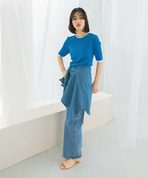 URBAN RESEARCH ROSSO / アーバンリサーチ ロッソ ニット・セーター | アンチピリングバイカラーリブニット | 詳細17