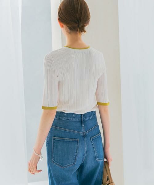 URBAN RESEARCH ROSSO / アーバンリサーチ ロッソ ニット・セーター | アンチピリングバイカラーリブニット | 詳細21