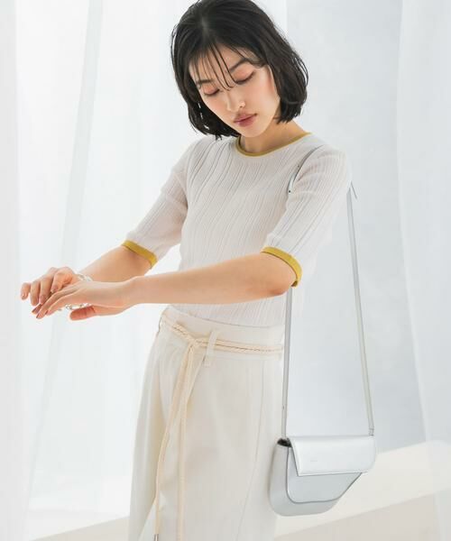 URBAN RESEARCH ROSSO / アーバンリサーチ ロッソ ニット・セーター | アンチピリングバイカラーリブニット | 詳細24