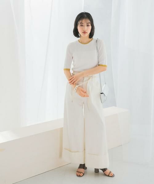 URBAN RESEARCH ROSSO / アーバンリサーチ ロッソ ニット・セーター | アンチピリングバイカラーリブニット | 詳細25