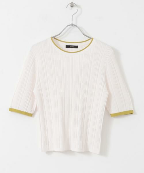 URBAN RESEARCH ROSSO / アーバンリサーチ ロッソ ニット・セーター | アンチピリングバイカラーリブニット | 詳細26