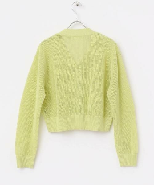 URBAN RESEARCH ROSSO / アーバンリサーチ ロッソ カーディガン・ボレロ | メッシュラメショートカーディガン | 詳細7