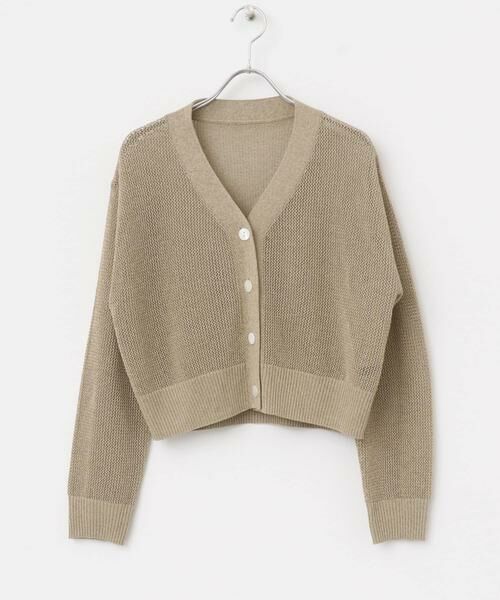 URBAN RESEARCH ROSSO / アーバンリサーチ ロッソ カーディガン・ボレロ | メッシュラメショートカーディガン | 詳細27