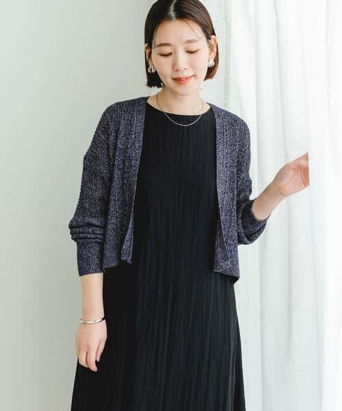 URBAN RESEARCH ROSSO / アーバンリサーチ ロッソ カーディガン・ボレロ | F by ROSSO　透かし編みショートカーディガン | 詳細14