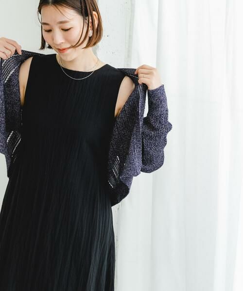 URBAN RESEARCH ROSSO / アーバンリサーチ ロッソ カーディガン・ボレロ | F by ROSSO　透かし編みショートカーディガン | 詳細15