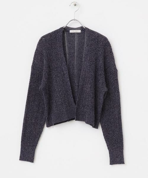 URBAN RESEARCH ROSSO / アーバンリサーチ ロッソ カーディガン・ボレロ | F by ROSSO　透かし編みショートカーディガン | 詳細19