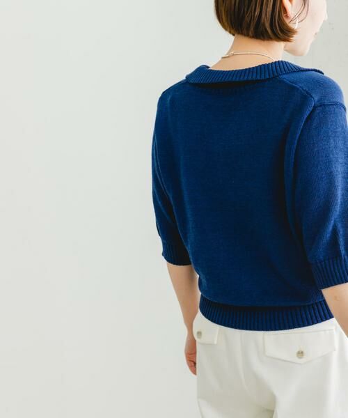 URBAN RESEARCH ROSSO / アーバンリサーチ ロッソ ニット・セーター | F by ROSSO　オープンカラーサマーニット | 詳細5