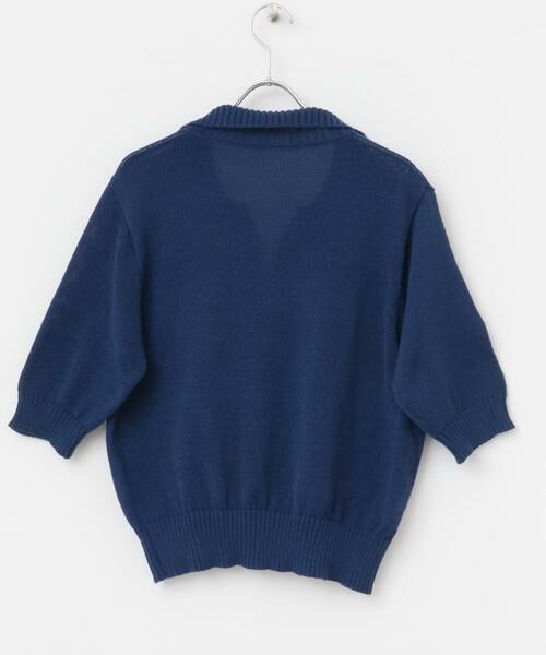 URBAN RESEARCH ROSSO / アーバンリサーチ ロッソ ニット・セーター | F by ROSSO　オープンカラーサマーニット | 詳細9