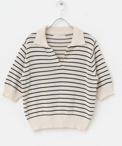 URBAN RESEARCH ROSSO / アーバンリサーチ ロッソ ニット・セーター | F by ROSSO　オープンカラーサマーニット | 詳細20