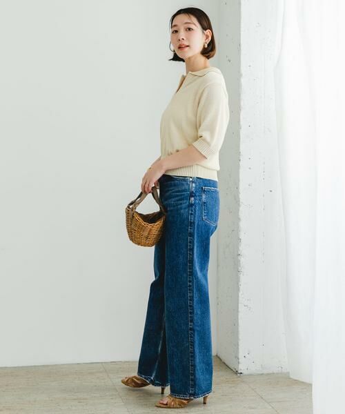 URBAN RESEARCH ROSSO / アーバンリサーチ ロッソ ニット・セーター | F by ROSSO　オープンカラーサマーニット | 詳細27