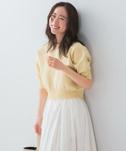 URBAN RESEARCH ROSSO / アーバンリサーチ ロッソ ニット・セーター | F by ROSSO　ウォッシャブルミラノリブプルオーバー | 詳細2