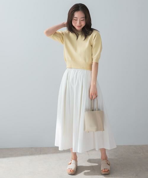 URBAN RESEARCH ROSSO / アーバンリサーチ ロッソ ニット・セーター | F by ROSSO　ウォッシャブルミラノリブプルオーバー | 詳細5