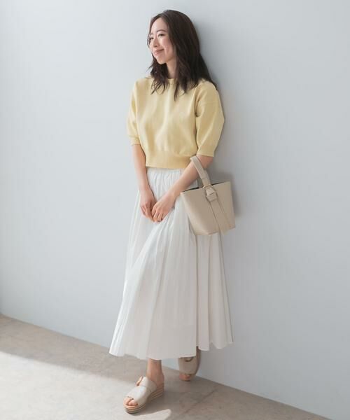 URBAN RESEARCH ROSSO / アーバンリサーチ ロッソ ニット・セーター | F by ROSSO　ウォッシャブルミラノリブプルオーバー | 詳細6