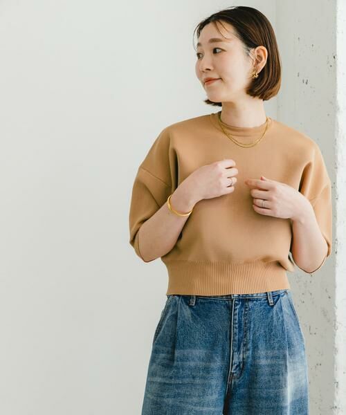 URBAN RESEARCH ROSSO / アーバンリサーチ ロッソ ニット・セーター | F by ROSSO　ウォッシャブルミラノリブプルオーバー | 詳細9