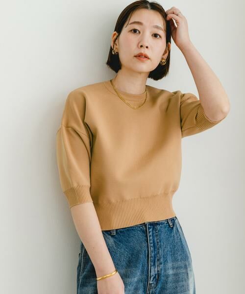 URBAN RESEARCH ROSSO / アーバンリサーチ ロッソ ニット・セーター | F by ROSSO　ウォッシャブルミラノリブプルオーバー | 詳細10