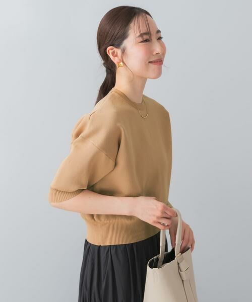 URBAN RESEARCH ROSSO / アーバンリサーチ ロッソ ニット・セーター | F by ROSSO　ウォッシャブルミラノリブプルオーバー | 詳細14