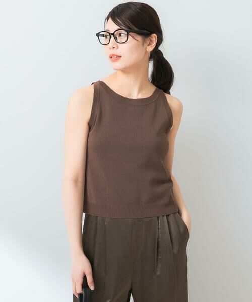 URBAN RESEARCH ROSSO / アーバンリサーチ ロッソ ニット・セーター | F by ROSSO　ウォッシャブルミラノリブアメスリニット | 詳細1