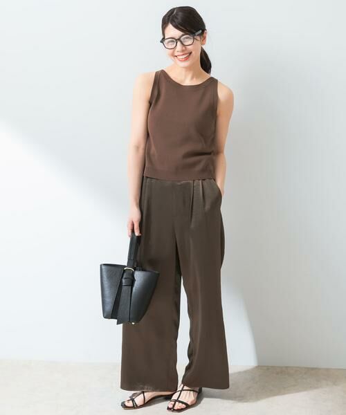 URBAN RESEARCH ROSSO / アーバンリサーチ ロッソ ニット・セーター | F by ROSSO　ウォッシャブルミラノリブアメスリニット | 詳細4