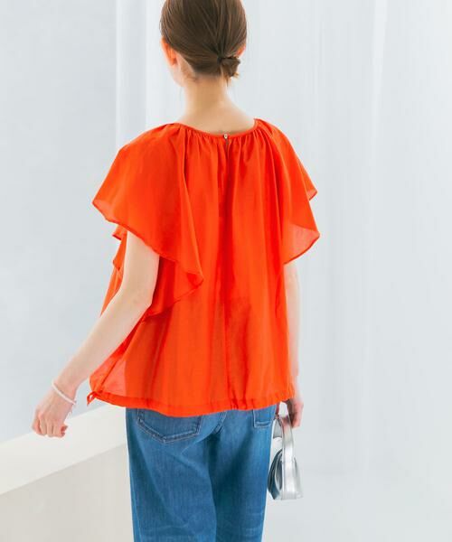 URBAN RESEARCH ROSSO / アーバンリサーチ ロッソ シャツ・ブラウス | コットンシルクフレアスリーブブラウス | 詳細2