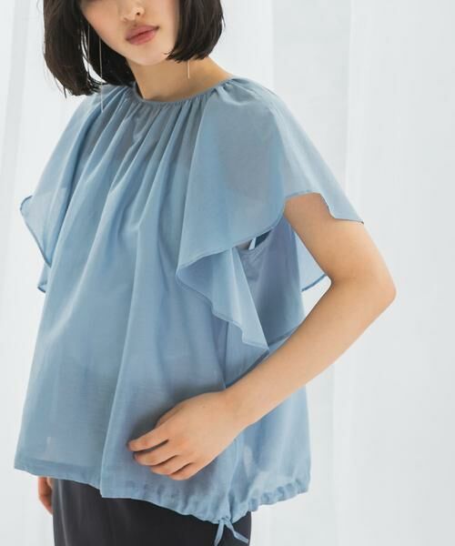 URBAN RESEARCH ROSSO / アーバンリサーチ ロッソ シャツ・ブラウス | コットンシルクフレアスリーブブラウス | 詳細20