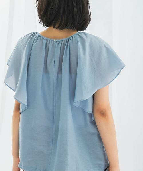 URBAN RESEARCH ROSSO / アーバンリサーチ ロッソ シャツ・ブラウス | コットンシルクフレアスリーブブラウス | 詳細22