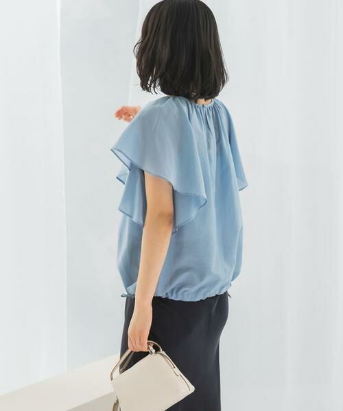 URBAN RESEARCH ROSSO / アーバンリサーチ ロッソ シャツ・ブラウス | コットンシルクフレアスリーブブラウス | 詳細13