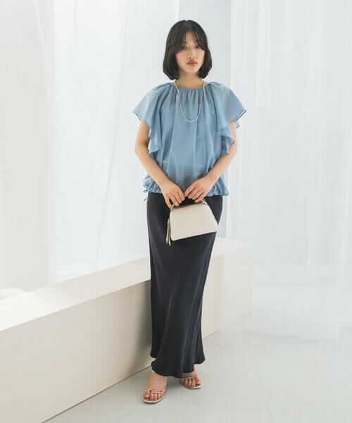 URBAN RESEARCH ROSSO / アーバンリサーチ ロッソ シャツ・ブラウス | コットンシルクフレアスリーブブラウス | 詳細14