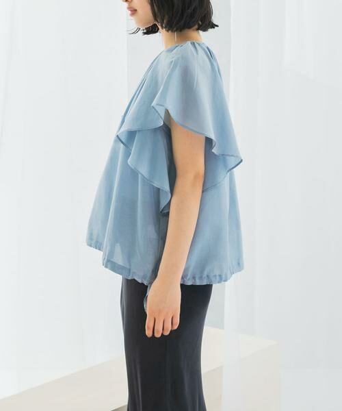 URBAN RESEARCH ROSSO / アーバンリサーチ ロッソ シャツ・ブラウス | コットンシルクフレアスリーブブラウス | 詳細18