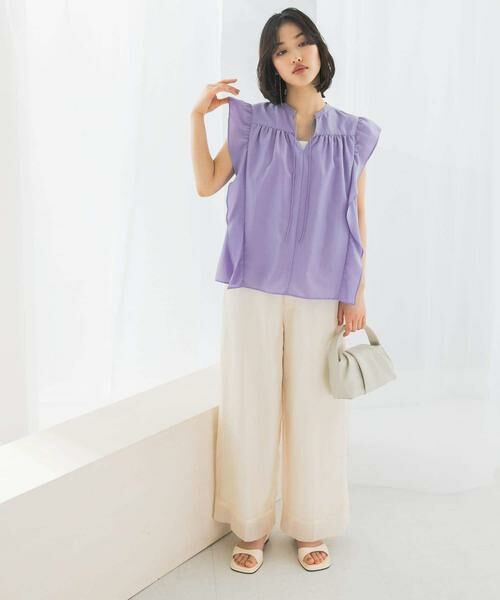 URBAN RESEARCH ROSSO / アーバンリサーチ ロッソ シャツ・ブラウス | フリルブラウス | 詳細10