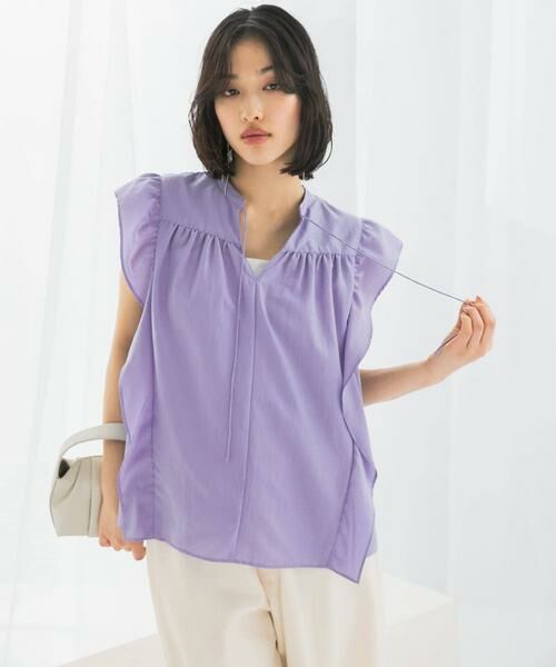 URBAN RESEARCH ROSSO / アーバンリサーチ ロッソ シャツ・ブラウス | フリルブラウス | 詳細7