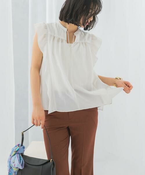 URBAN RESEARCH ROSSO / アーバンリサーチ ロッソ シャツ・ブラウス | フリルブラウス | 詳細25