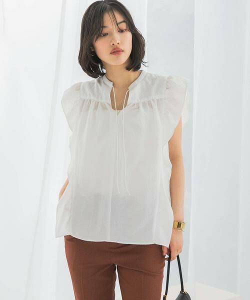 URBAN RESEARCH ROSSO / アーバンリサーチ ロッソ シャツ・ブラウス | フリルブラウス | 詳細26