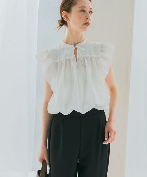 URBAN RESEARCH ROSSO / アーバンリサーチ ロッソ シャツ・ブラウス | フリルブラウス | 詳細21