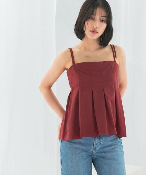 URBAN RESEARCH ROSSO / アーバンリサーチ ロッソ キャミソール・チューブトップ | 撥水UVデザインタックキャミソール | 詳細1