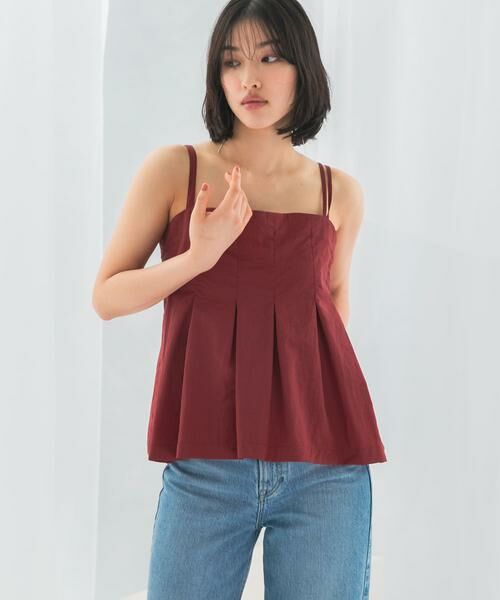 URBAN RESEARCH ROSSO / アーバンリサーチ ロッソ キャミソール・チューブトップ | 撥水UVデザインタックキャミソール | 詳細2