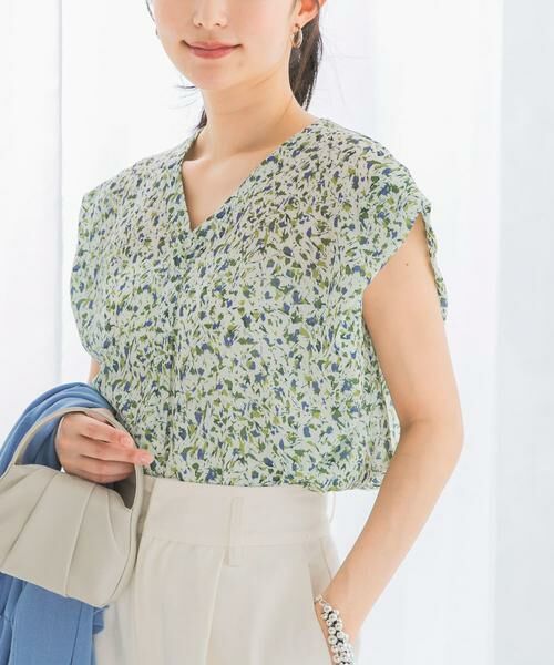 URBAN RESEARCH ROSSO / アーバンリサーチ ロッソ シャツ・ブラウス | フラワープリントブラウス | 詳細1