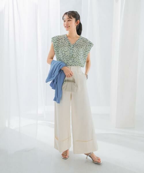 URBAN RESEARCH ROSSO / アーバンリサーチ ロッソ シャツ・ブラウス | フラワープリントブラウス | 詳細4