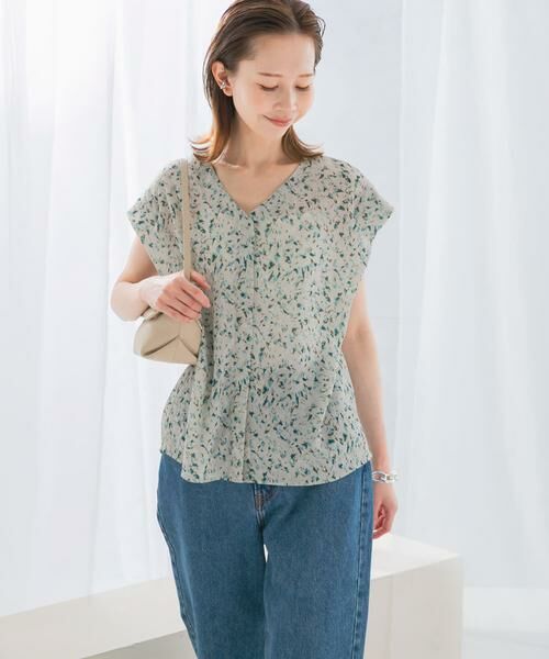 URBAN RESEARCH ROSSO / アーバンリサーチ ロッソ シャツ・ブラウス | フラワープリントブラウス | 詳細24